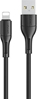 Изображение Kabel USB Usams USB-A - Lightning 1 m Czarny (SJ500USB01)