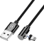 Attēls no Kabel USB Usams USB-A - Lightning 1 m Czarny (63288)