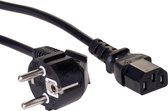 Изображение Kabel zasilający Akyga IEC C13 CEE 7/7 230V/50Hz 1,5m (AK-PC-01C)