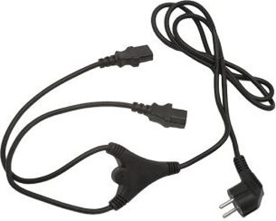 Picture of Kabel zasilajcy Gembird 2xIEC320 C13 1.8M (PC-186-ML6)