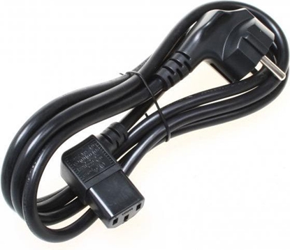 Picture of Kabel zasilajcy Logo 230V, CEE7 (widelec) - C13, 2m (37087)