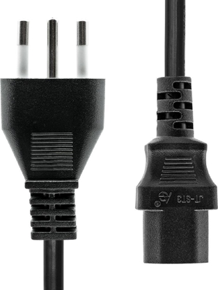 Attēls no Kabel zasilający ProXtend ProXtend Power Cord Italy to C13 1M Black