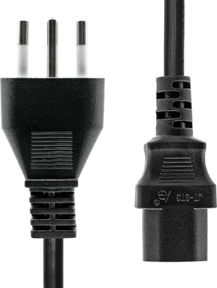 Изображение Kabel zasilajcy ProXtend ProXtend Power Cord Italy to C13 5M Black