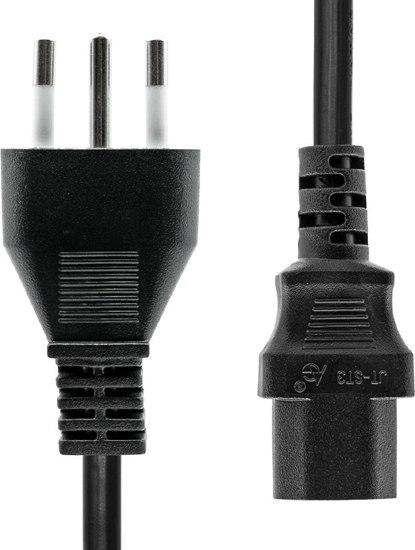 Picture of Kabel zasilajcy ProXtend ProXtend Power Cord Italy to C13 5M Black