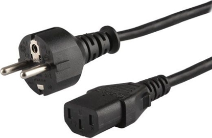 Attēls no Kabelis Savio Schuko (M) Power Cable – IEC C13 1.8m