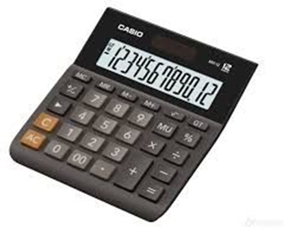 Изображение Kalkulator Casio MH 12 BK-S (MH-12)