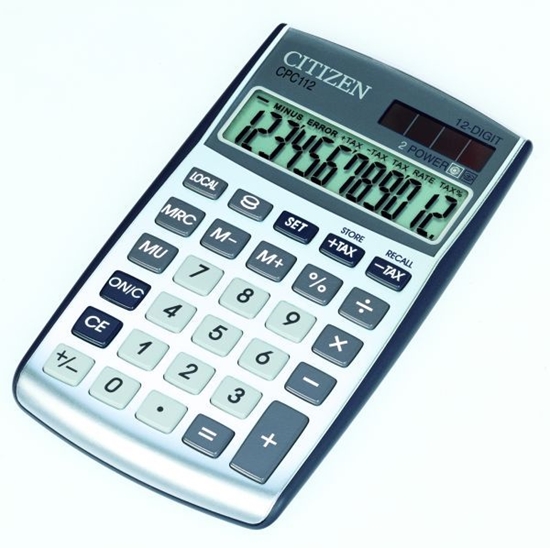 Picture of Kalkulator Citizen CPC-112 (CPC112WB)
