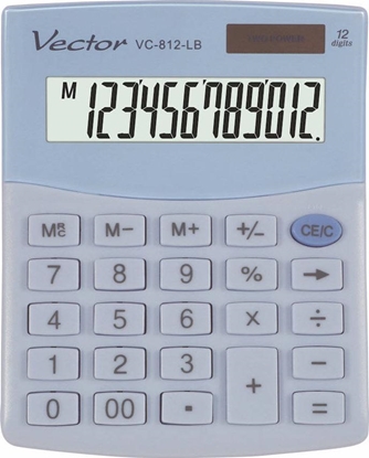 Изображение Kalkulator Vector Smart 3724 KAV VC-812 LB