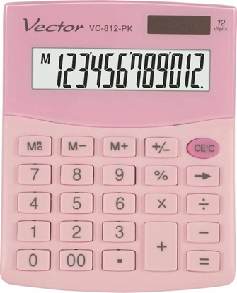 Изображение Kalkulator Vector Smart 3724 KAV VC-812 PK
