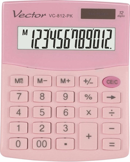 Изображение Kalkulator Vector Smart 3724 KAV VC-812 PK