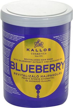 Picture of Kallos Blueberry Hair Mask Maska do wosów 1000ml