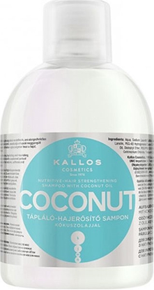 Attēls no Kallos Szampon odywczo-wzmacniajcy do wosów Coconut 1000 ml