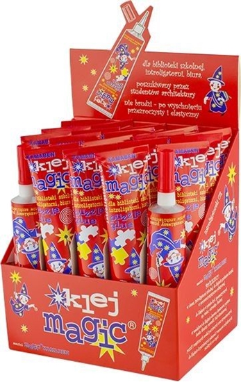 Picture of Kamaben Klej Magic Scrapbook tuba z aplikatorem 45g (20szt