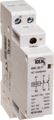 Изображение Kanlux Stycznik moduowy 20A 1Z 1R 230V AC KMC-20-11 23244
