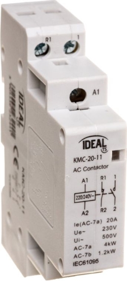 Изображение Kanlux Stycznik moduowy 20A 1Z 1R 230V AC KMC-20-11 23244