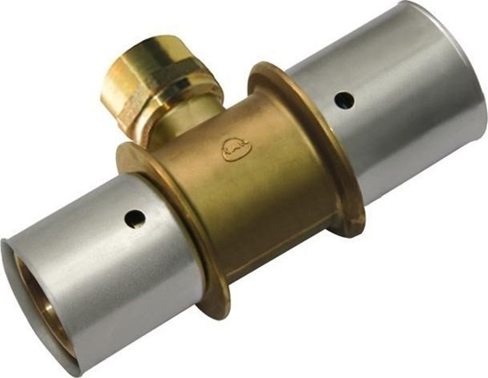 Picture of KAN-therm trójnik 25x2 G3/4 GW Press (1009258002)