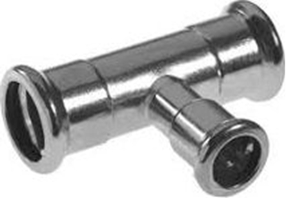 Изображение KAN-therm trójnik 76,1x22x76,1 Steel Press (1509260038)