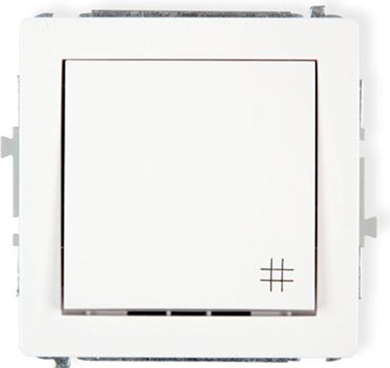 Picture of Karlik DECO cznik podtynkowy krzyowy biae (DWP-6)