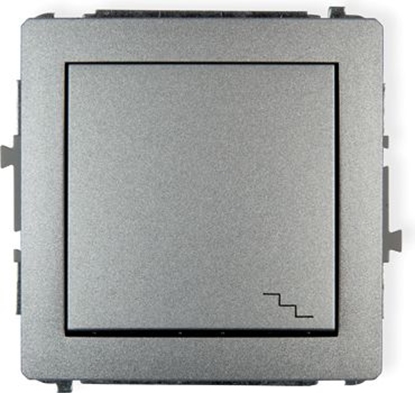 Picture of Karlik DECO cznik podtynkowy schodowy srebrny metalik (7DWP-3)