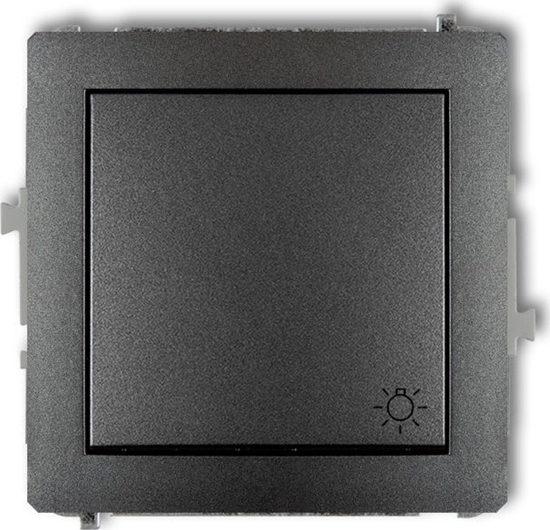 Picture of Karlik Deco Przycisk /wiato/ grafitowy (11DWP-5)