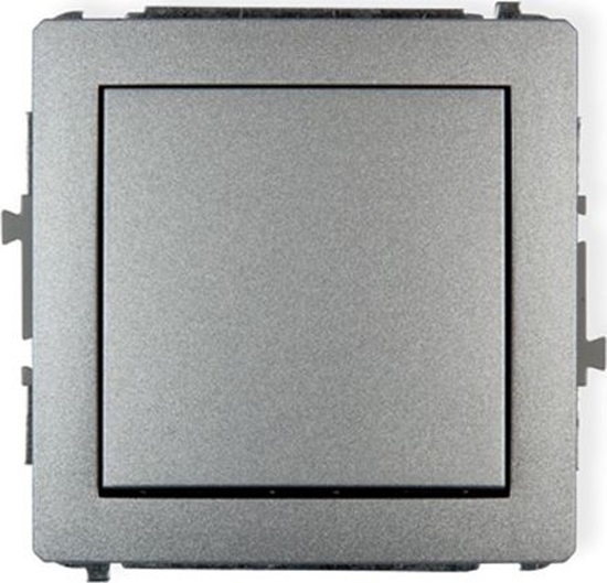 Picture of Karlik Deco przycisk dzwonek srebrny metalik (7DWP-4)