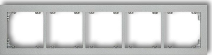 Picture of Karlik Deco Ramka piciokrotna srebrny metalik (7DR-5)