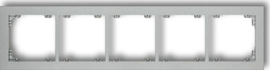 Изображение Karlik Deco Ramka piciokrotna srebrny metalik (7DR-5)