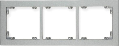 Picture of Karlik DECO Ramka potrójna srebrny metalik 7DR-3