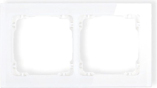 Picture of Karlik DECO ramka uniwersalna 2-krotna - efekt szka (0-0-DRS-2)