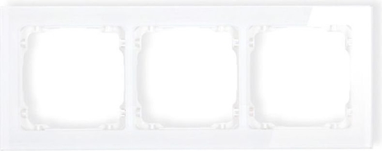 Picture of Karlik DECO ramka uniwersalna 3-krotna - efekt szka (0-0-DRS-3)