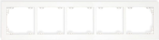 Picture of Karlik DECO ramka uniwersalna piciokrotna biae (DR-5)