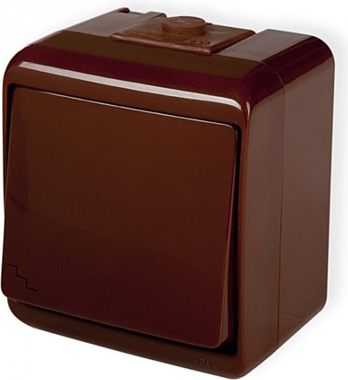 Picture of Karlik JUNIOR cznik hermetyczny schodowy brzowe (4WHE-3)