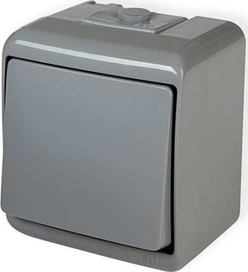 Изображение Karlik Junior cznik jednobiegunowy szary (10WHE-1)