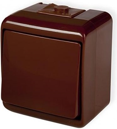 Picture of Karlik cznik hermetyczny jednobiegunowy JUNIOR brzowe (4WHE-1)