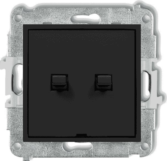 Picture of Karlik MINI cznik wiecznikowy w stylu amerykaskim czarny mat 12MWPUS-2