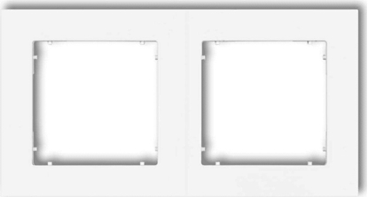 Picture of Karlik MINI Ramka podwójna biaa (MR-2)