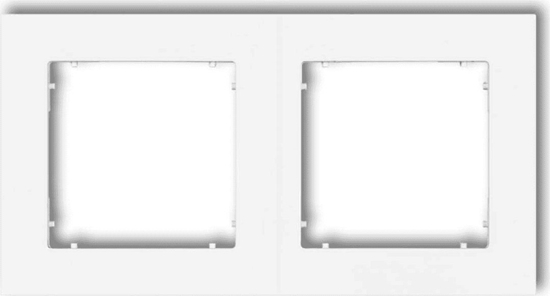 Picture of Karlik MINI Ramka podwójna biaa (MR-2)