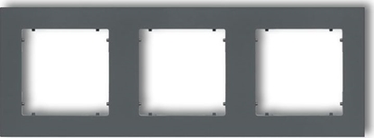 Изображение Karlik MINI Ramka potrójna grafitowy mat 28MR-3