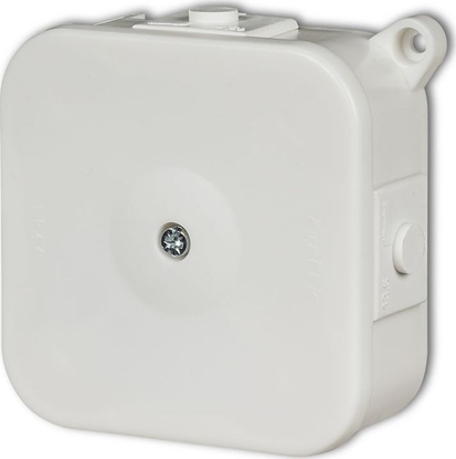 Picture of Karlik Puszka instalacyjna hermetyczna bez zczek Karlik 80x80mm biae PHS-2 - PHS-2