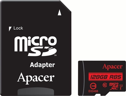 Attēls no Karta Apacer Secure Digital MicroSDXC 128 GB Class 10 UHS-I/U1  (AP128GMCSX10U5-R)