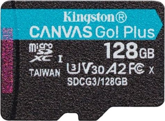 Изображение Karta Kingston Canvas Go! Plus MicroSDXC 128 GB Class 10 UHS-I/U3 A2 V30 (SDCG3/128GB)