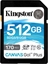 Attēls no Karta Kingston Canvas Go! Plus SDXC 512 GB Class 10 UHS-I/U3 V30 (SDG3/512GB)