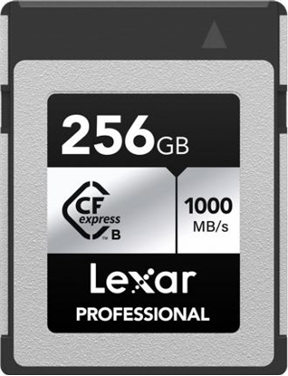 Attēls no Lexar memory card CFexpress Type B 256GB Professional Silver