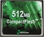 Изображение Karta MicroMemory Compact Flash 512 MB  (MMCF/512)