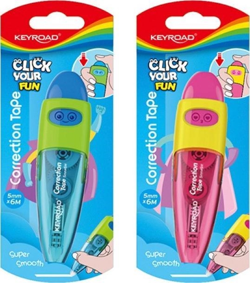 Picture of Keyroad Korektor w tamie KEYROAD, pióro, 5mm x 6m, blister