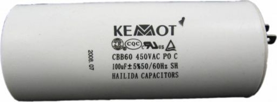 Изображение Kemot URZ3142 Kondensator 100uF 450V do silników jednofazowych