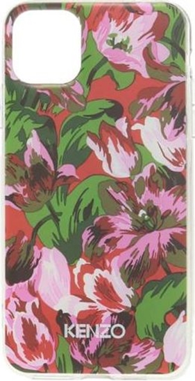Изображение Kenzo KENZO ORYGINALNE ETUI FA5COKXIPVSR IPHONE 11 PRO MAX KWIATY RÓOWO-CZERWONE standard