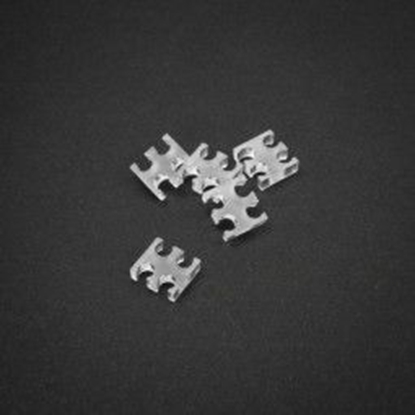 Picture of King Mod Services Grzebie na kable 4 otwory 4mm Przezroczysty 5 sztuk (ZUUV-162)