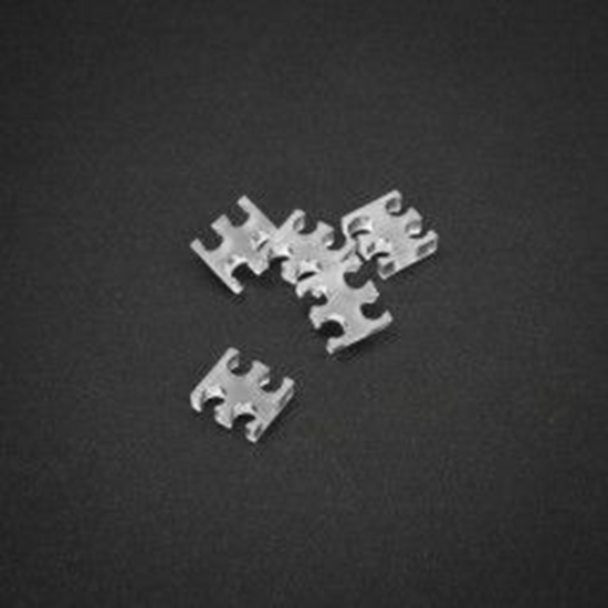 Picture of King Mod Services Grzebie na kable 4 otwory 4mm Przezroczysty 5 sztuk (ZUUV-162)