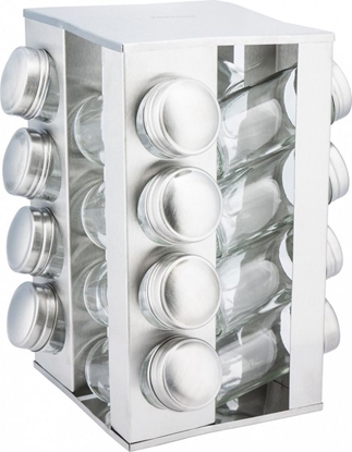 Attēls no KingHoff STOJAK NA PRZYPRAWY 16 POJEMNIKÓW KINGHOFF KH-4007